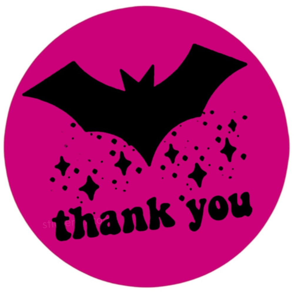 Spooky Small Business Thank You Stickers, Packaging Stickers, Thank You Stickers - Picture 7 of 13